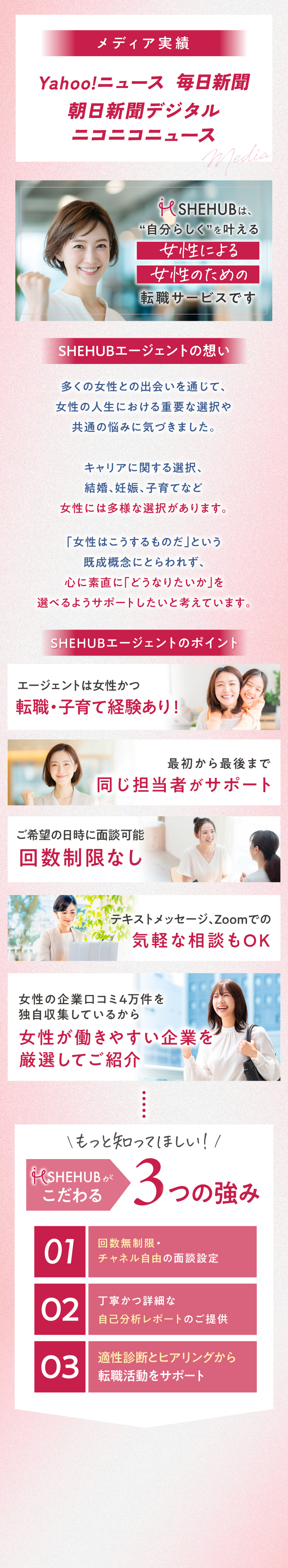 SHE HUB - 女性のキャリア形成を支援